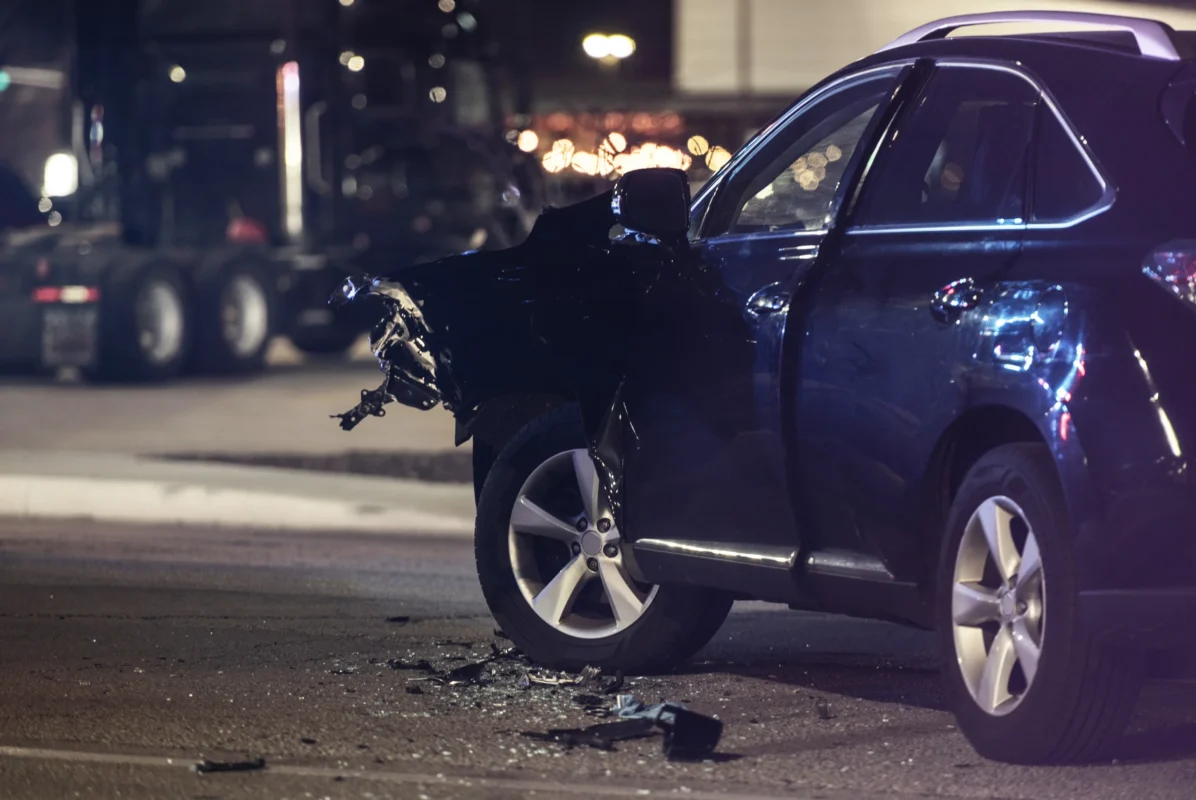 damaged vehicle